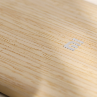 Деревянный чехол бампер для смартфонов Xiaomi Mi Note White Oak
